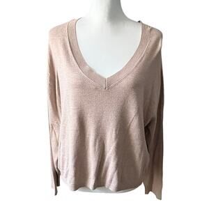 DIVIDED H&M V-neck Brown Sweater XL